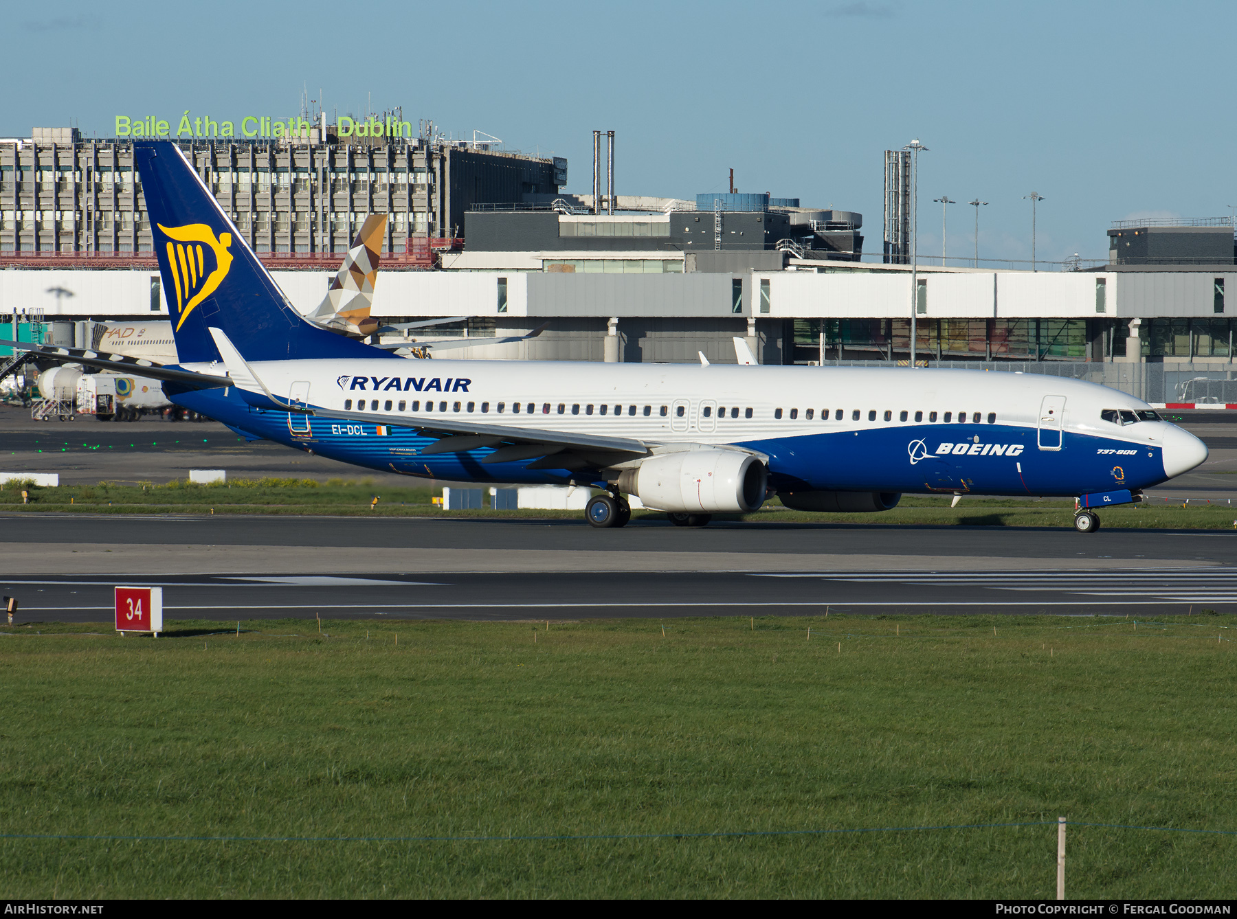 Aircraft Photo of EI-DCL | Boeing 737-8AS | Ryanair | AirHistory.net #91591