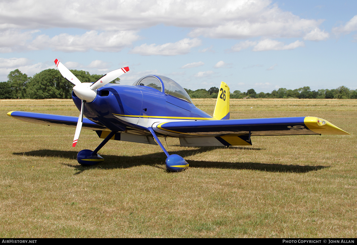 Aircraft Photo of G-RVPL | Van's RV-8 | AirHistory.net #91594