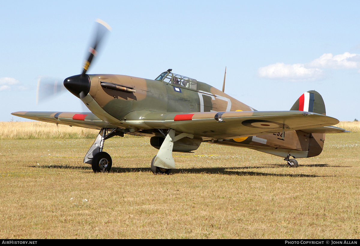 Aircraft Photo of G-CHTK / P2921 | Hawker Sea Hurricane Mk10 | UK - Air Force | AirHistory.net #91600