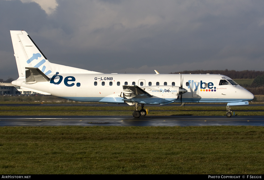 Aircraft Photo of G-LGNB | Saab 340B | Flybe | AirHistory.net #91617