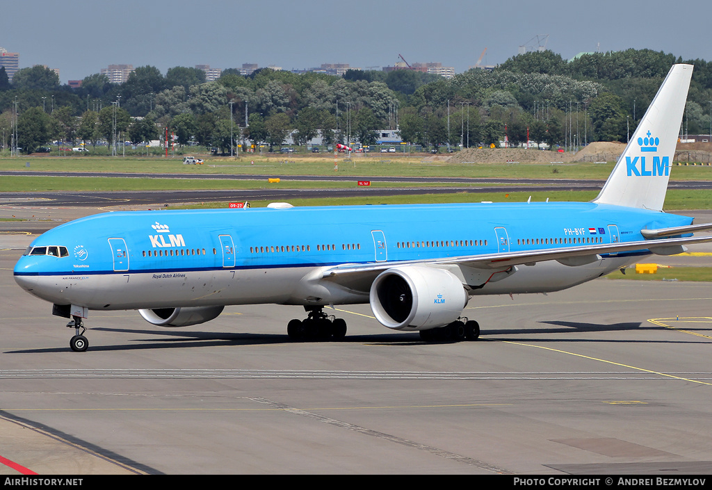Aircraft Photo of PH-BVF | Boeing 777-306/ER | KLM - Royal Dutch Airlines | AirHistory.net #91624