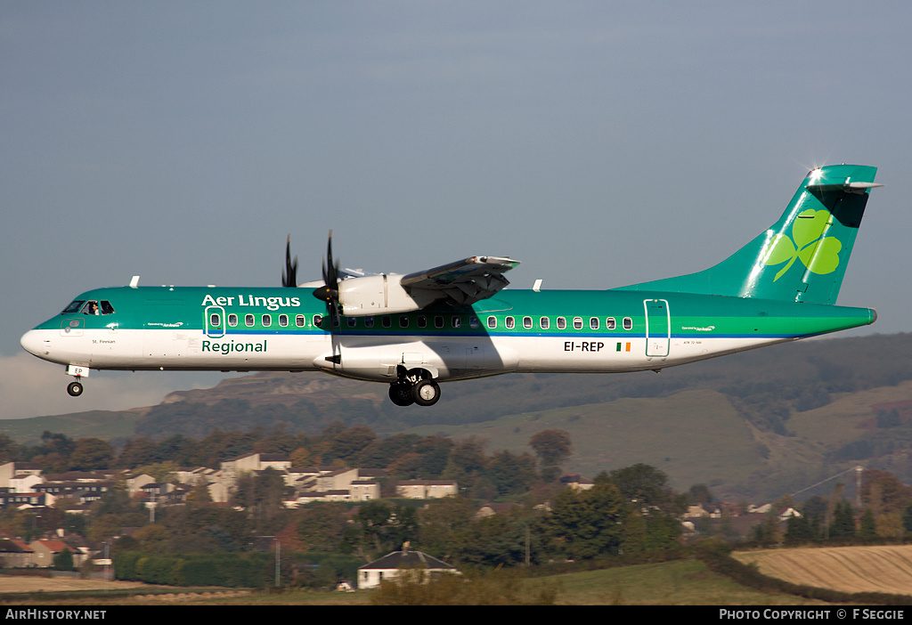 Aircraft Photo of EI-REP | ATR ATR-72-500 (ATR-72-212A) | Aer Lingus Regional | AirHistory.net #91631