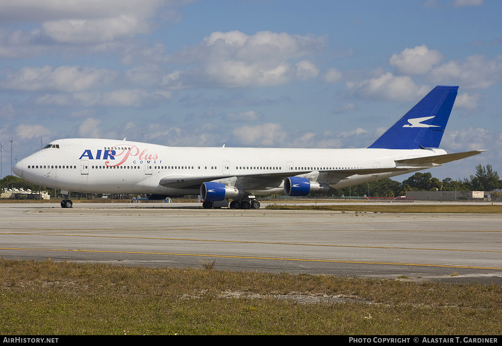 Aircraft Photo of J2-KCV | Boeing 747-212B | Air Plus Comet | AirHistory.net #91638