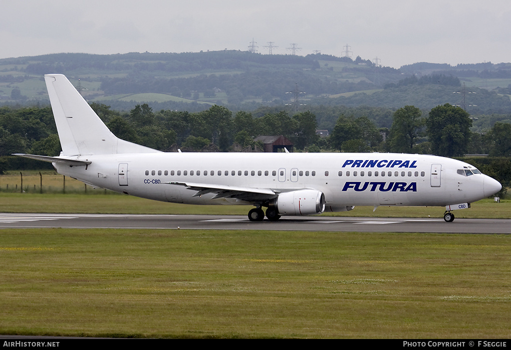 Aircraft Photo of CC-CBD | Boeing 737-4Y0 | Aerolínea Principal | AirHistory.net #91648