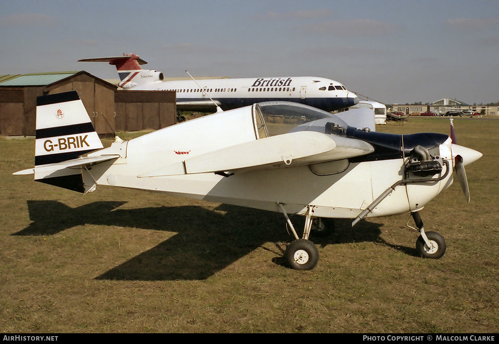 Aircraft Photo of G-BRIK | Tipsy T-66 Nipper 3 | AirHistory.net #91655