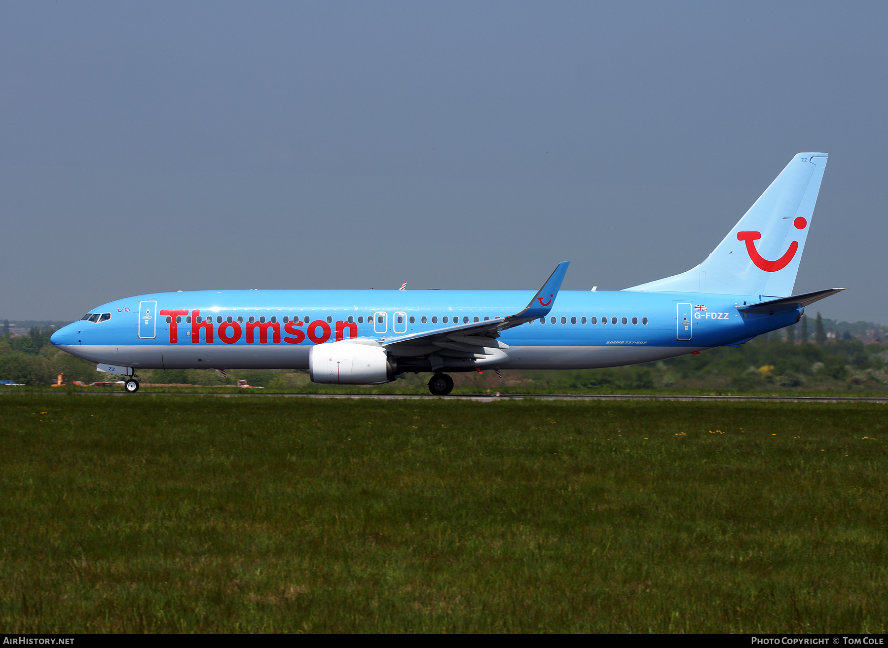 Aircraft Photo of G-FDZZ | Boeing 737-8K5 | Thomson Airways | AirHistory.net #91659
