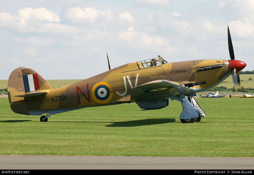 Aircraft Photo of G-HURY / KZ321 | Hawker Hurricane Mk4 | UK - Air Force | AirHistory.net #91669