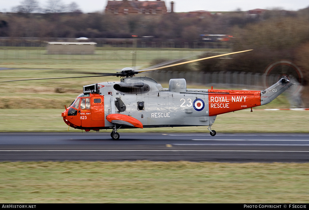 Aircraft Photo of XV699 | Westland WS-61 Sea King HU5 | UK - Navy | AirHistory.net #91685