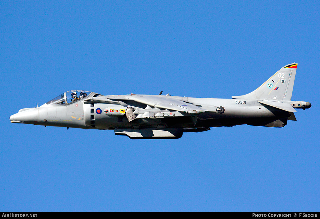 Aircraft Photo of ZD321 | British Aerospace Harrier GR9 | UK - Air Force | AirHistory.net #91692