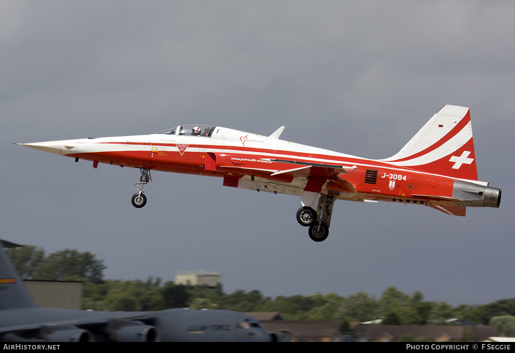 Aircraft Photo of J-3084 | Northrop F-5E Tiger II | Switzerland - Air Force | AirHistory.net #91703