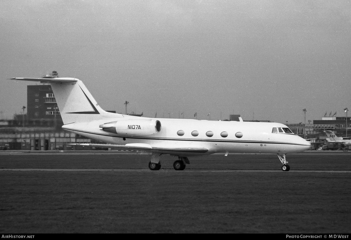 Aircraft Photo of N107A | Grumman G-1159 Gulfstream II | Aramco | AirHistory.net #91707