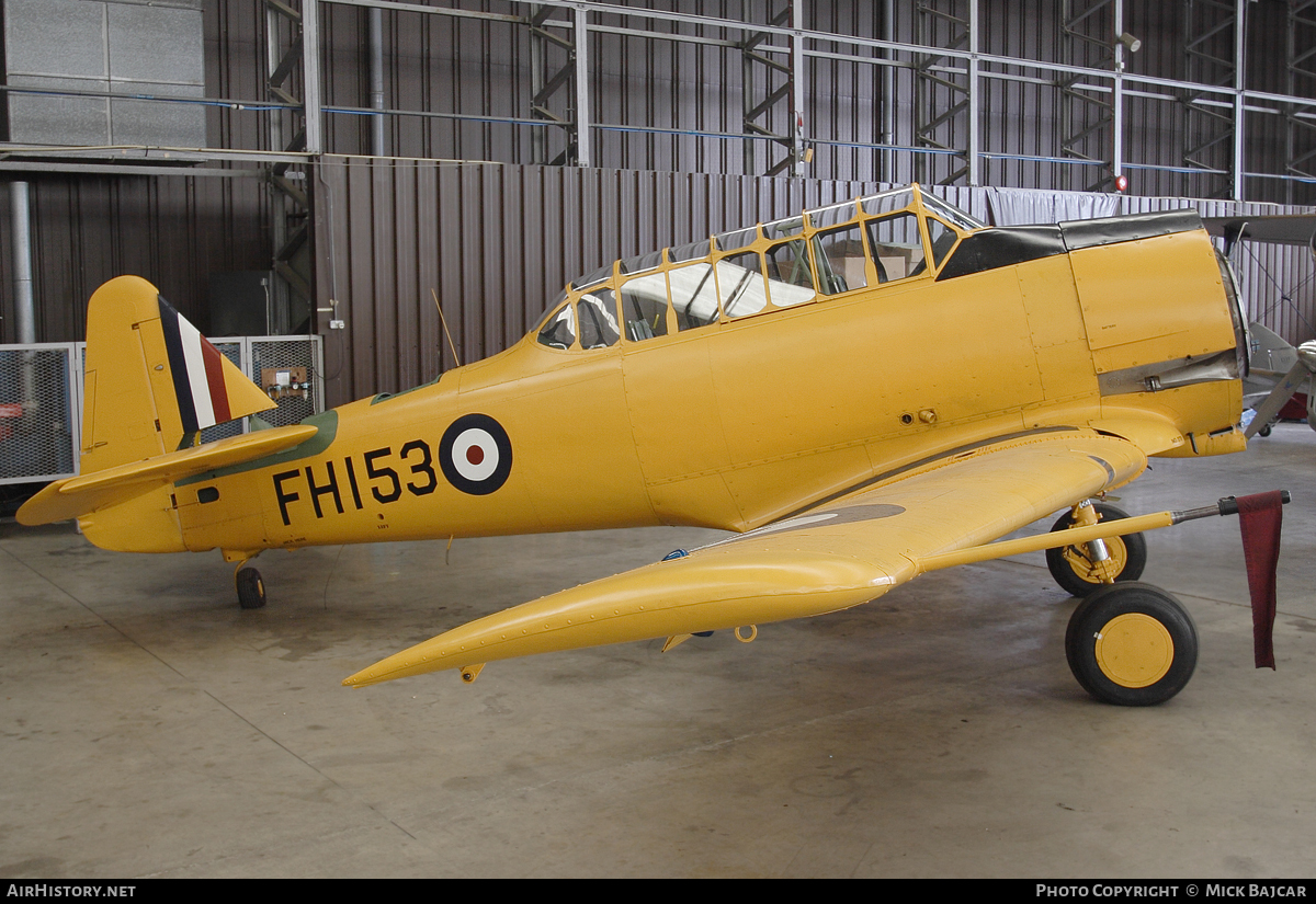 Aircraft Photo of G-BBHK / FH153 | North American AT-16 Harvard IIB | Canada - Air Force | AirHistory.net #91716