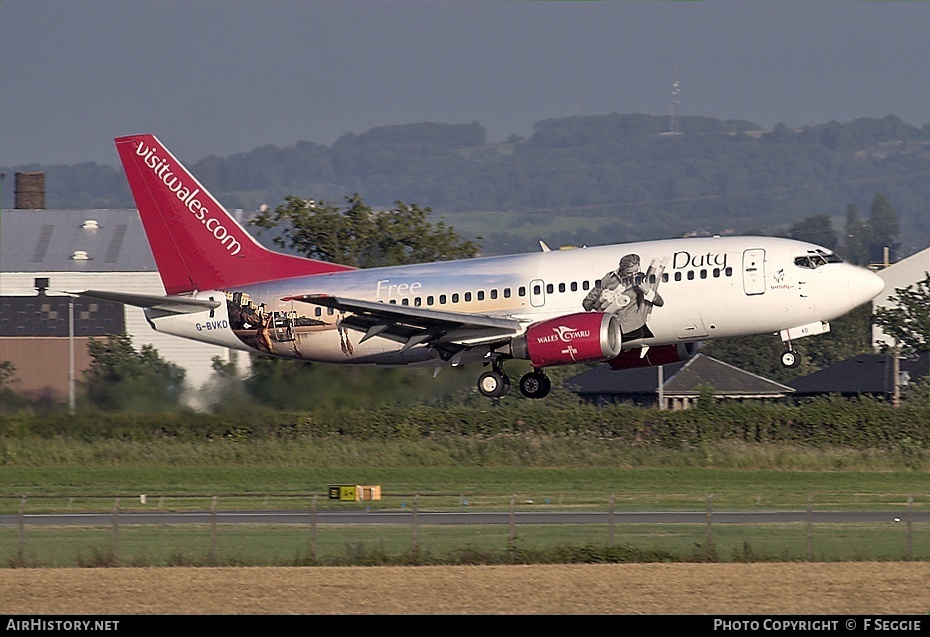 Aircraft Photo of G-BVKD | Boeing 737-59D | Bmibaby | AirHistory.net #91728