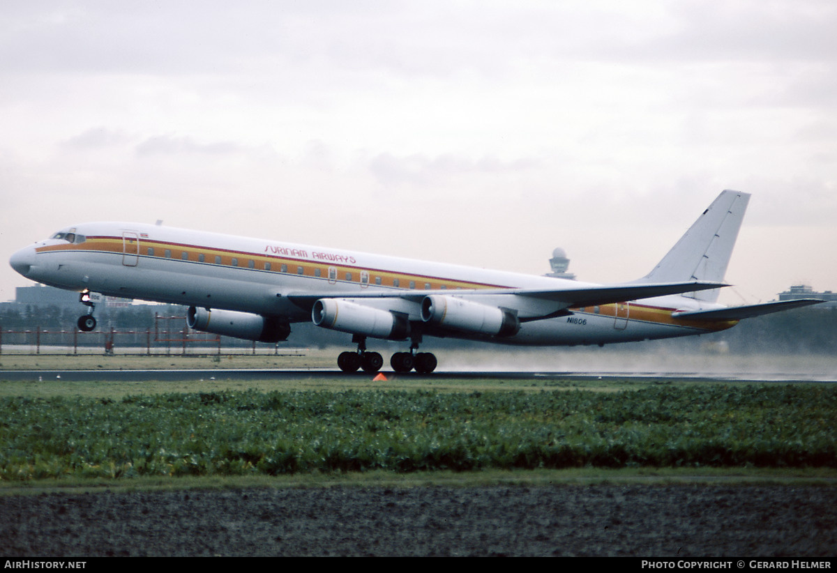 Aircraft Photo of N1806 | McDonnell Douglas DC-8-62 | Surinam Airways | AirHistory.net #91747
