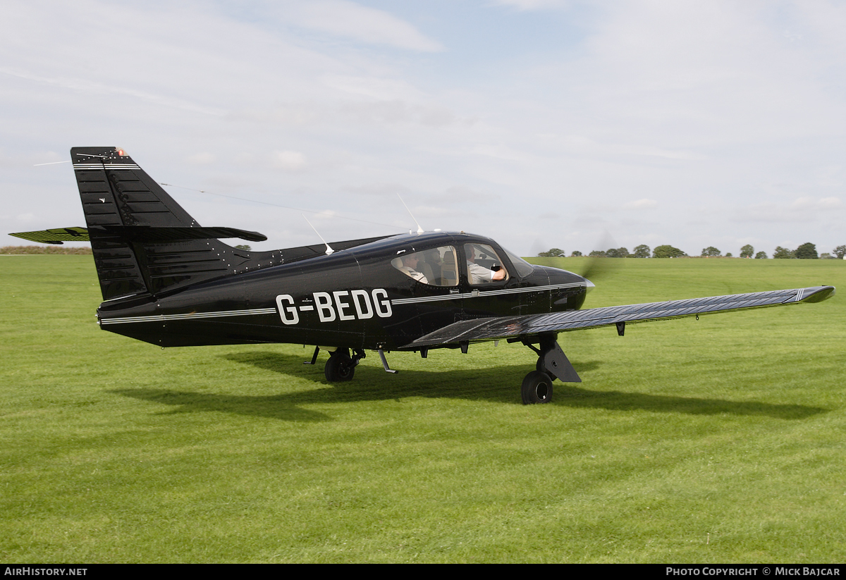 Aircraft Photo of G-BEDG | Rockwell Commander 112A | AirHistory.net #91749