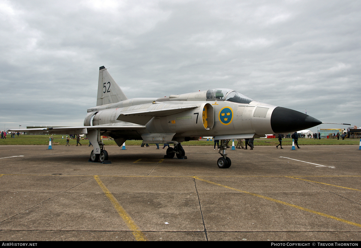 Aircraft Photo of SE-DXN / 37098 | Saab AJS37 Viggen | Sweden - Air Force | AirHistory.net #91773