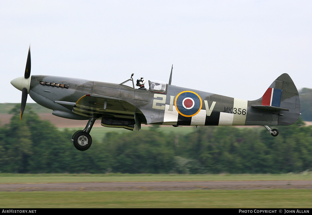 Aircraft Photo of MK356 | Supermarine 361 Spitfire LF9C | UK - Air Force | AirHistory.net #91780