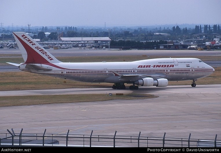 Aircraft Photo of VT-ESN | Boeing 747-437 | Air India | AirHistory.net #91786