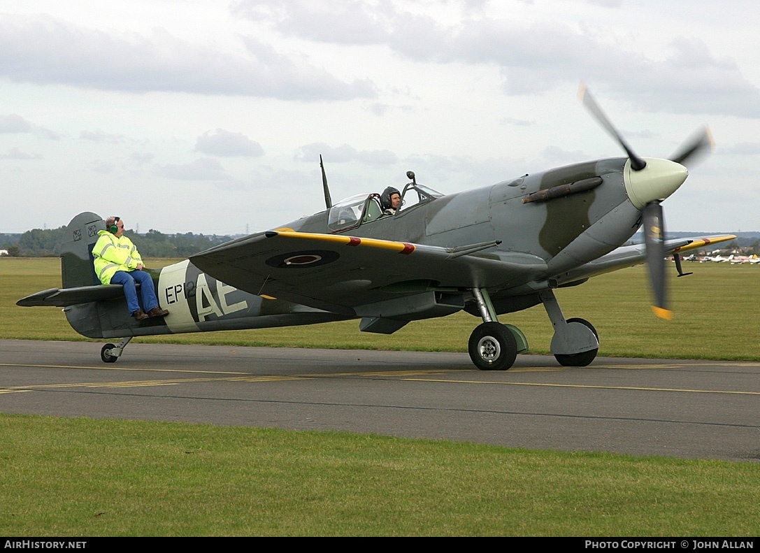Aircraft Photo of G-LFVB / EP120 | Supermarine 349 Spitfire LF5B | UK - Air Force | AirHistory.net #91793