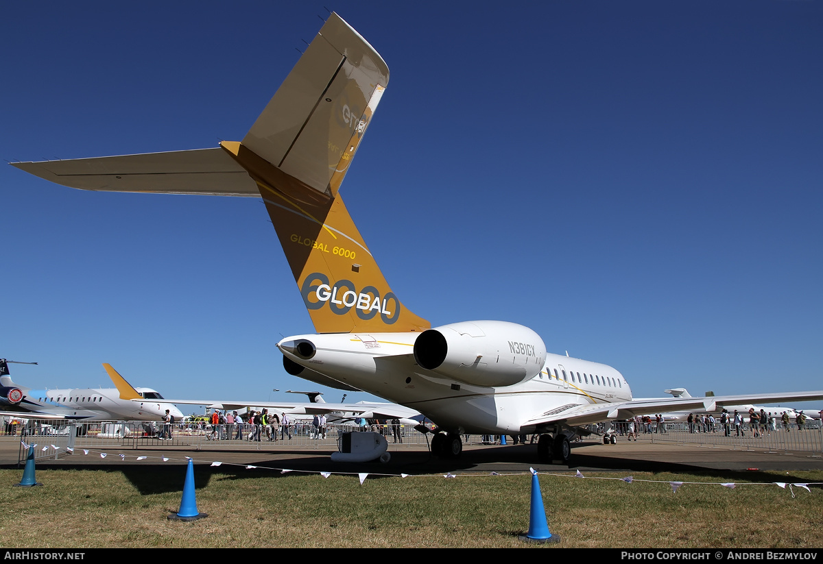 Aircraft Photo of N381GX | Bombardier Global 6000 (BD-700-1A10) | Bombardier | AirHistory.net #91794