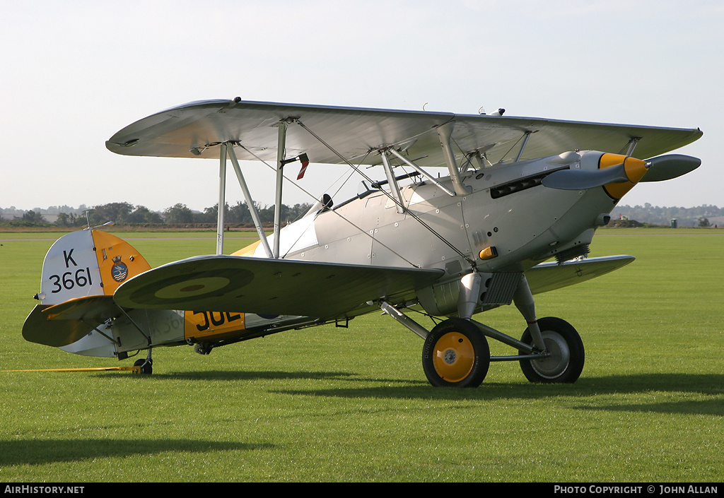 Aircraft Photo of G-BURZ / K3661 | Hawker Nimrod Mk2 | UK - Navy | AirHistory.net #91795