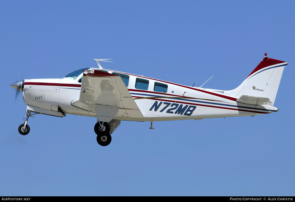 Aircraft Photo of N72MB | Beech A36 Bonanza 36 | AirHistory.net #91801