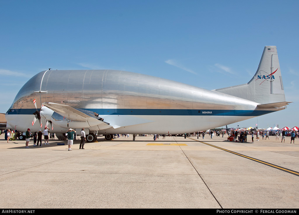 Aircraft Photo of N941NA | Aero Spacelines 377SGT Super Guppy Turbine | NASA - National Aeronautics and Space Administration | AirHistory.net #91810