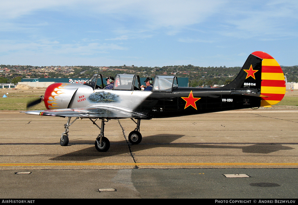 Aircraft Photo of VH-XSU | Yakovlev Yak-52 | Soviet Union - Air Force | AirHistory.net #91812