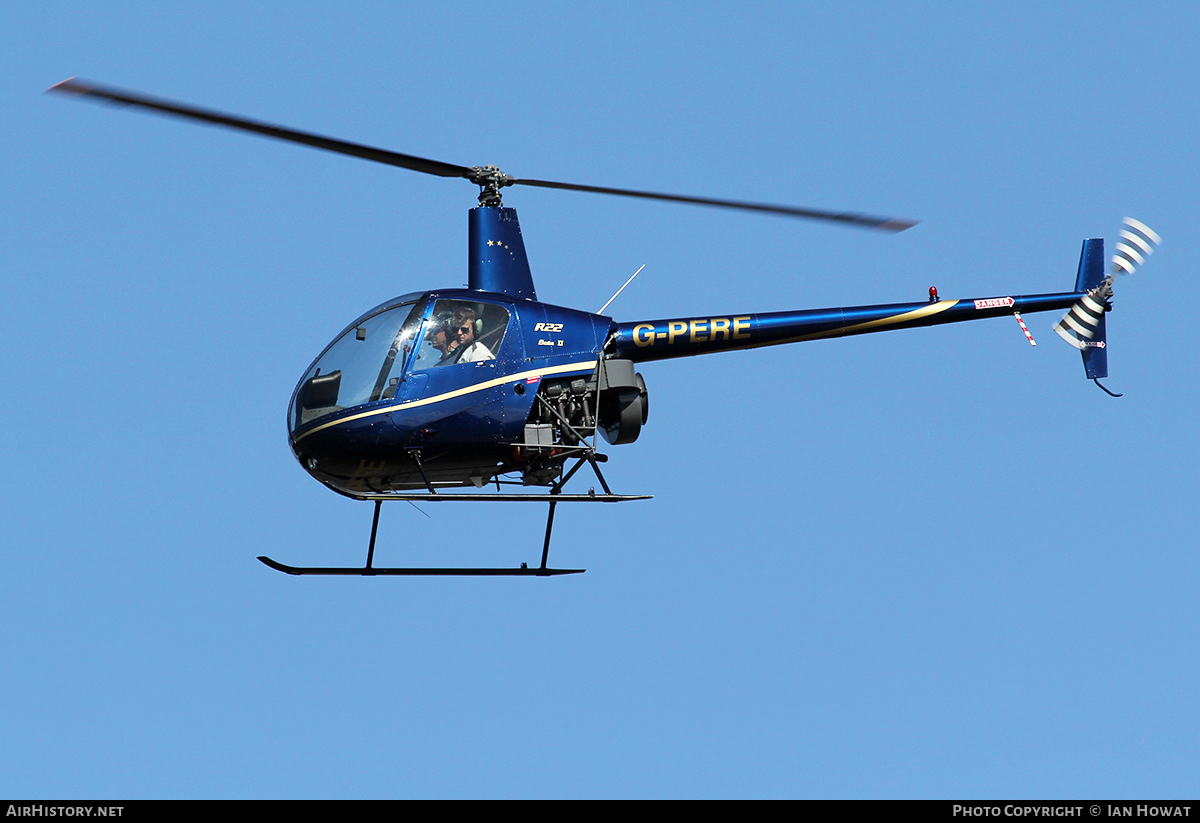 Aircraft Photo of G-PERE | Robinson R-22 Beta II | AirHistory.net #91823
