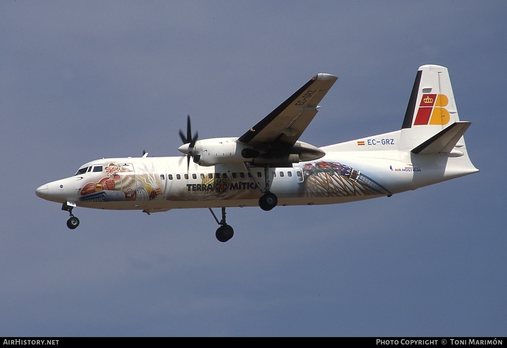 Aircraft Photo of EC-GRZ | Fokker 50 | Iberia Regional | AirHistory.net #91825