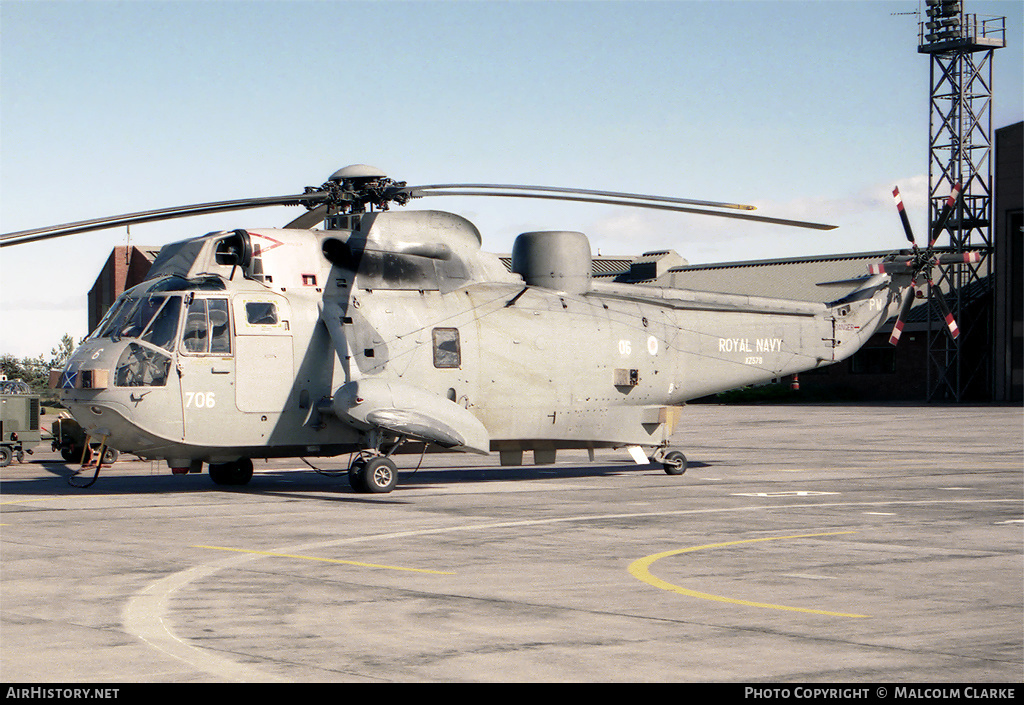 Aircraft Photo of XZ579 | Westland WS-61 Sea King HAS6 | UK - Navy | AirHistory.net #91838