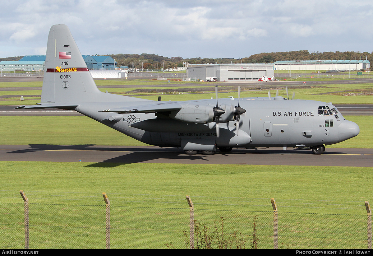 Aircraft Photo of 96-1003 / 61003 | Lockheed C-130H Hercules | USA - Air Force | AirHistory.net #91841