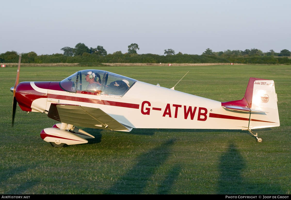 Aircraft Photo of G-ATWB | SAN Jodel D-117 | AirHistory.net #91852