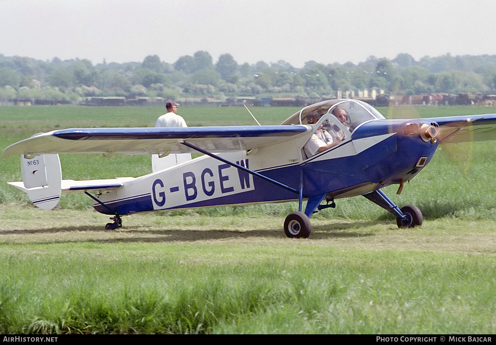 Aircraft Photo of G-BGEW | Nord NC.854S | AirHistory.net #91855