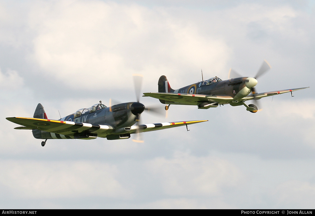 Aircraft Photo of G-LFIX / ML407 | Supermarine 509 Spitfire T9 | UK - Air Force | AirHistory.net #91858