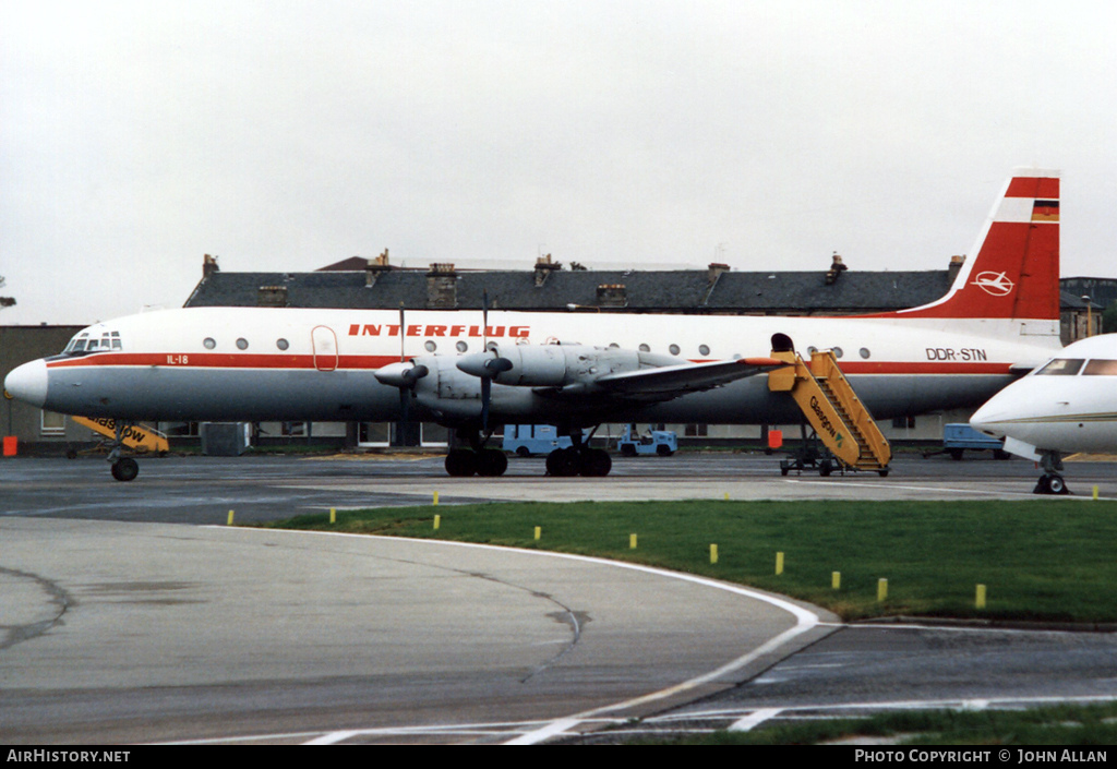 Aircraft Photo of DDR-STN | Ilyushin Il-18D | Interflug | AirHistory.net #91881