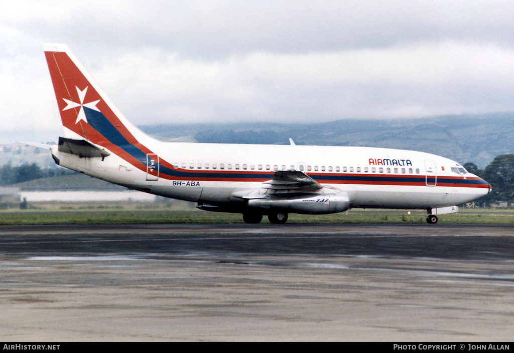 Aircraft Photo of 9H-ABA | Boeing 737-2Y5/Adv | Air Malta | AirHistory.net #91884
