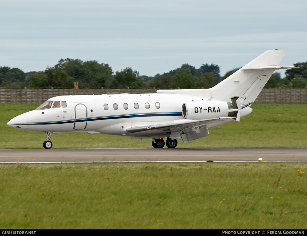 Aircraft Photo of OY-RAA | British Aerospace BAe-125-800B | AirHistory.net #91885
