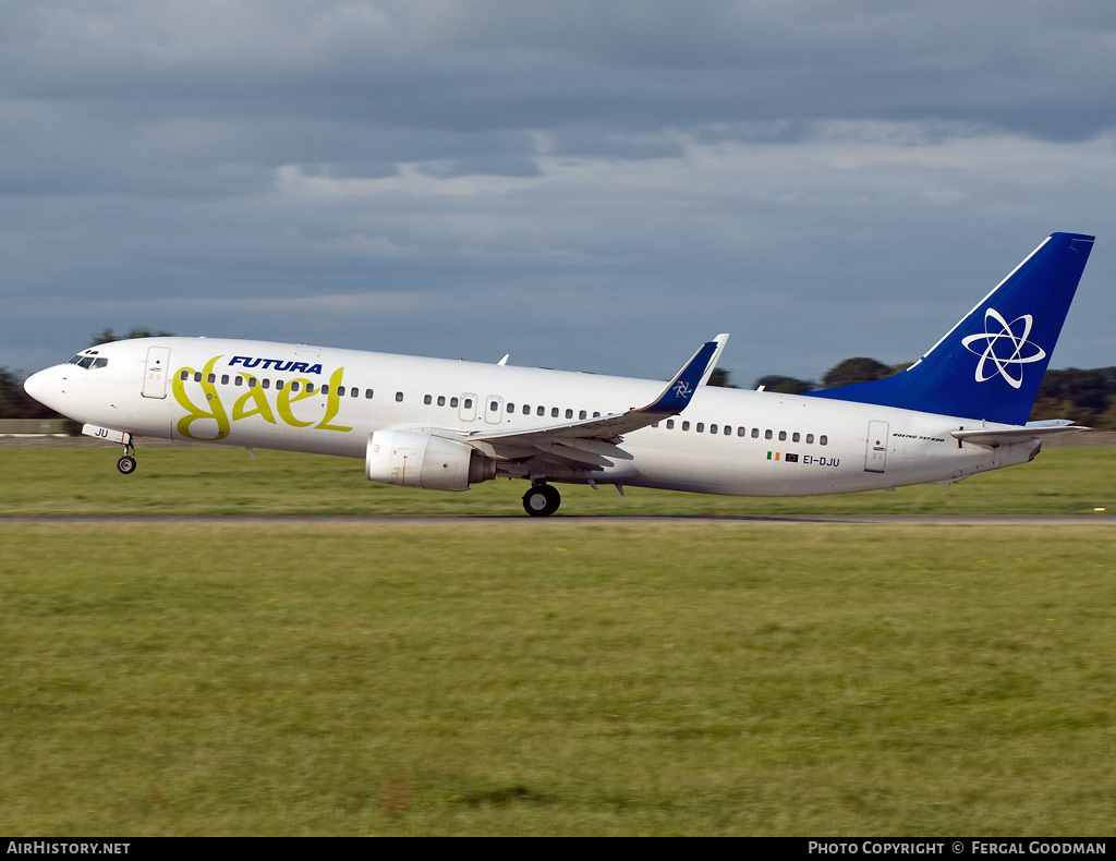 Aircraft Photo of EI-DJU | Boeing 737-86N | Futura Gael | AirHistory.net #91892