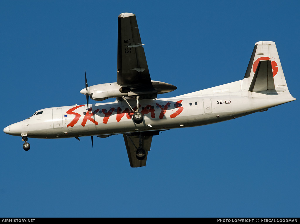 Aircraft Photo of SE-LIR | Fokker 50 | Skyways | AirHistory.net #91900
