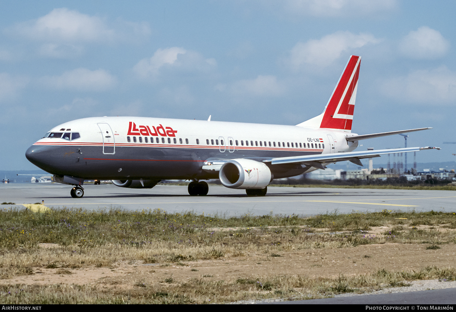 Aircraft Photo of OE-LNI | Boeing 737-4Z9 | Lauda Air | AirHistory.net #91902