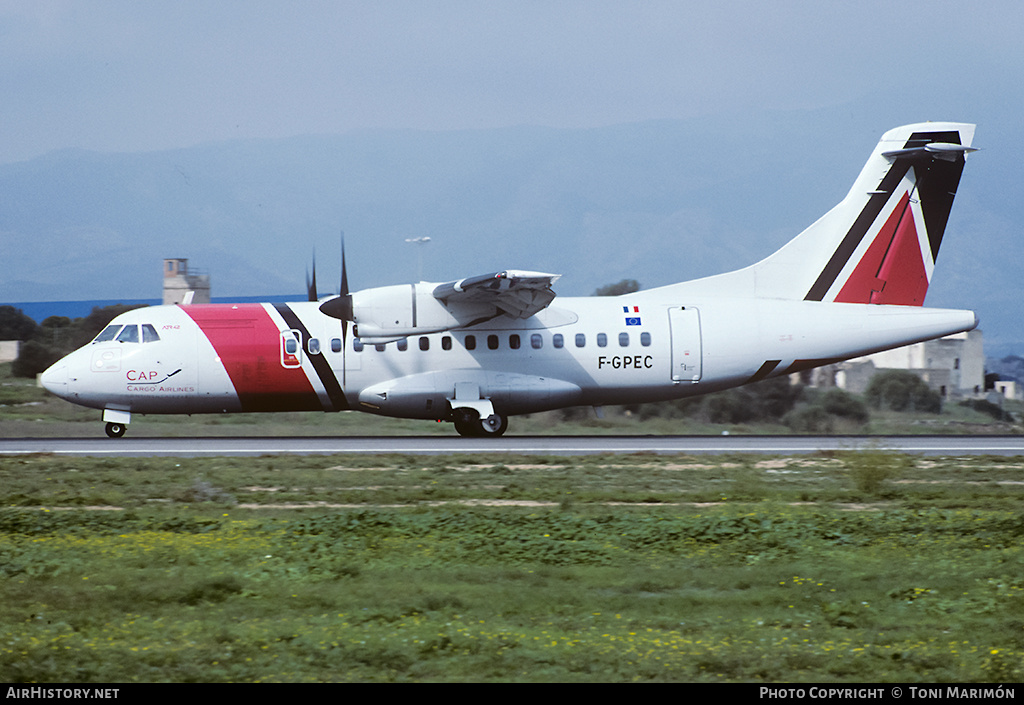 Aircraft Photo of F-GPEC | ATR ATR-42-320 | CAP Cargo Airlines - Continent Air Paris | AirHistory.net #91904