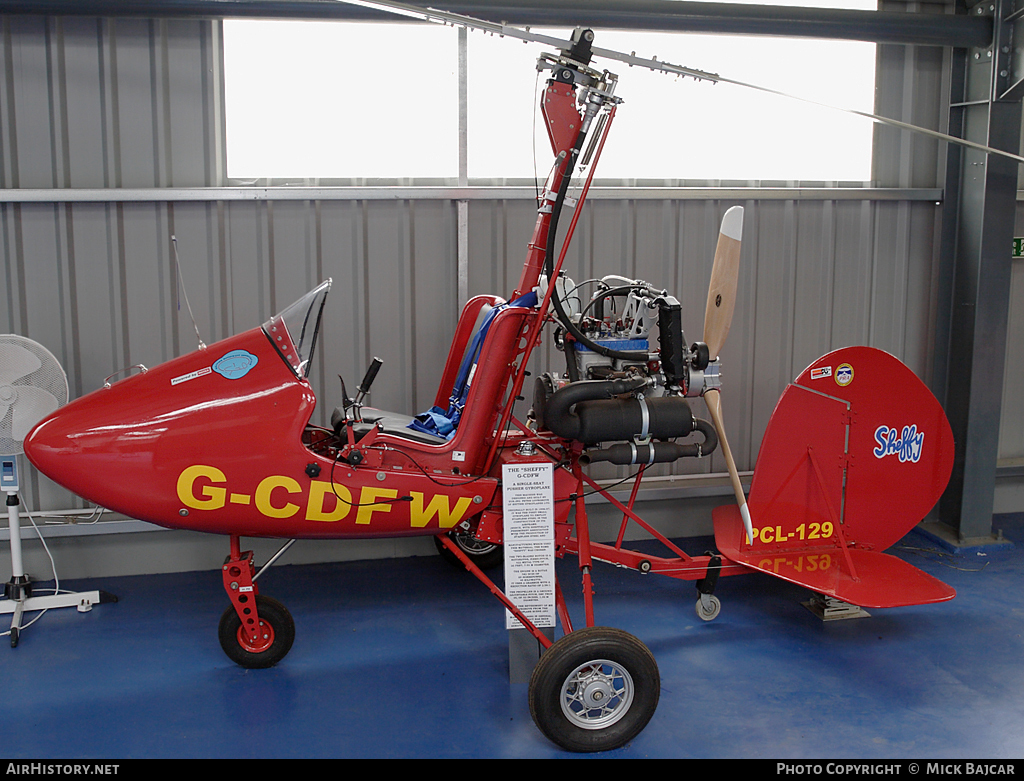 Aircraft Photo of G-CDFW | Sheffy Gyroplane | AirHistory.net #91922