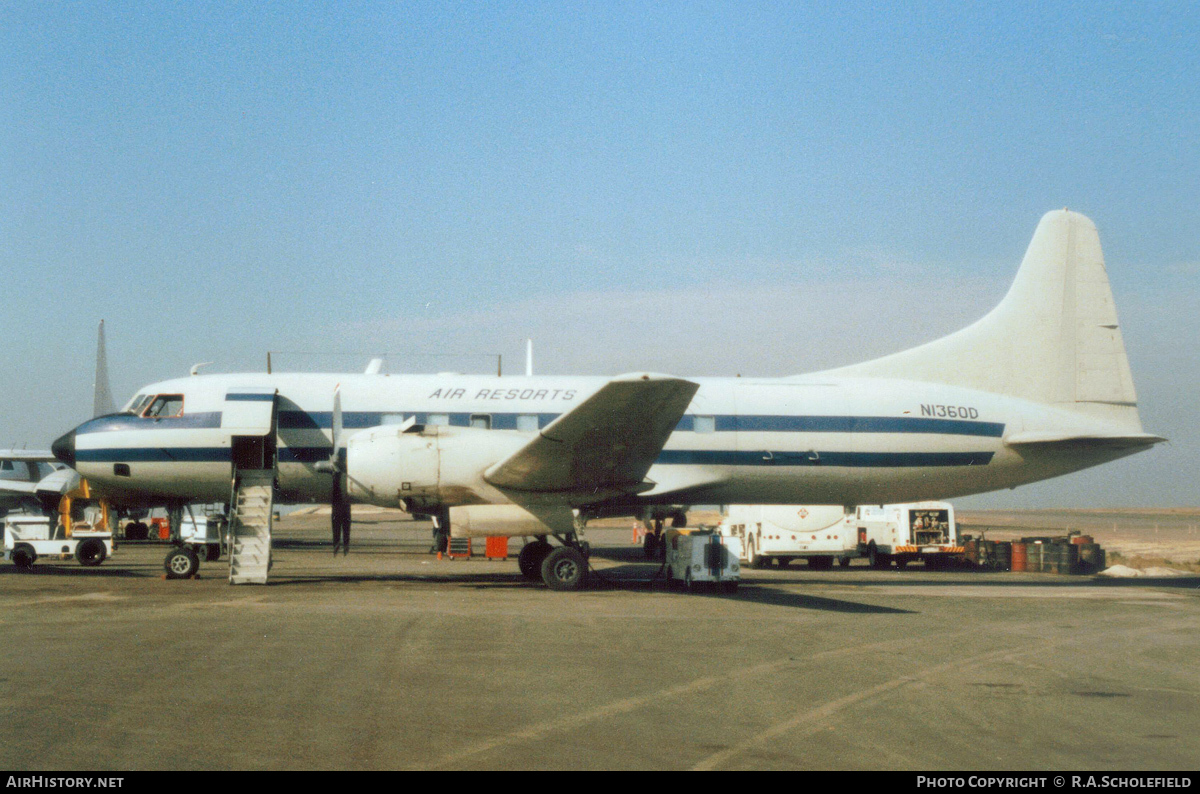 Aircraft Photo of N1360D | Convair C-131B | Air Resorts Airlines | AirHistory.net #91924