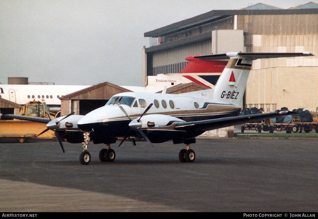 Aircraft Photo of G-BIEZ | Beech F90 King Air | Bass | AirHistory.net #91925