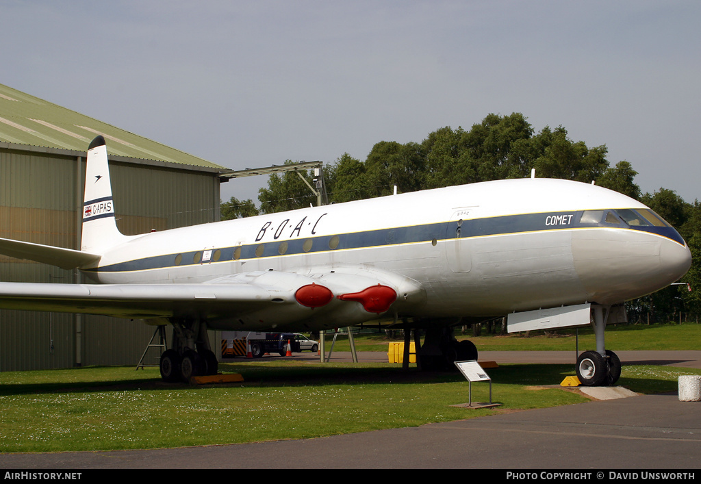 Aircraft Photo of G-APAS | De Havilland D.H. 106 Comet 1XB | BOAC - British Overseas Airways Corporation | AirHistory.net #91975