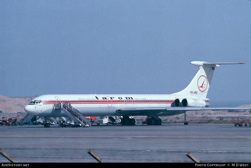 Aircraft Photo of YR-IRD | Ilyushin Il-62M | TAROM - Transporturile Aeriene Române | AirHistory.net #91980