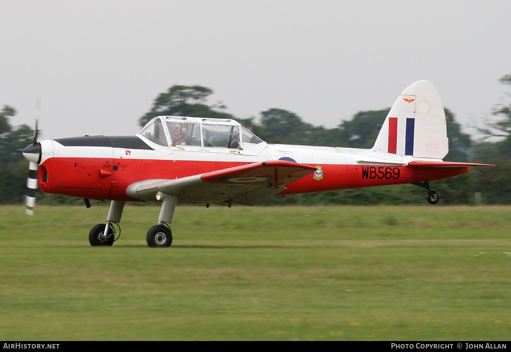 Aircraft Photo of G-BYSJ / WB569 | De Havilland DHC-1 Chipmunk Mk22 | UK - Air Force | AirHistory.net #91984