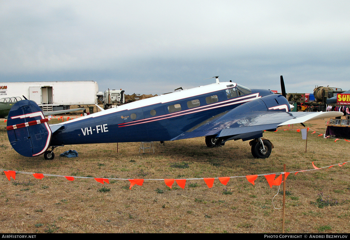 Aircraft Photo of VH-FIE | Beech D18S | AirHistory.net #91994