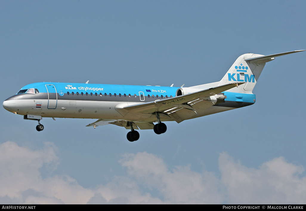 Aircraft Photo of PH-KZM | Fokker 70 (F28-0070) | KLM Cityhopper | AirHistory.net #91995